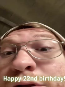 Poster for Birthday video from ibigbz