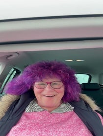 Poster for Birthday video from Carole Edwards