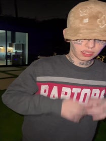 Poster for Pep Talk video from Lil Xan