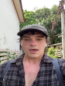 Poster for Birthday video from Mitchell Hope