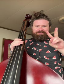 Poster for Birthday video from Casey Abrams