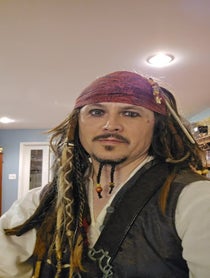Poster for Mother's Day video from Johnny Depp/Captain Jack impersonator, Jason Walker