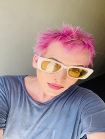 Poster for Birthday video from Lori Petty