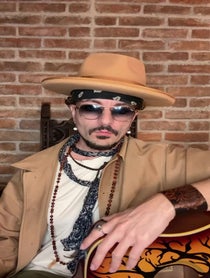 Poster for Birthday video from Johnny Depp Impressionist
