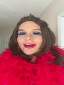 Poster for Birthday video from Kitara Ravache