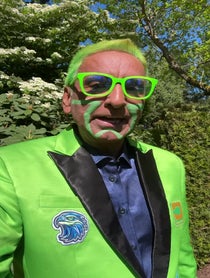 Poster for Birthday video from Captain Seahawk