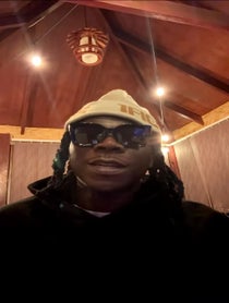 Poster for Birthday video from Stonebwoy