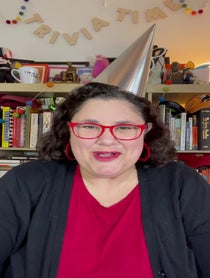 Poster for Birthday video from Muffy Marracco