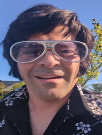 Poster for Mother's Day video from Elvis Impersonator Robbie Dee