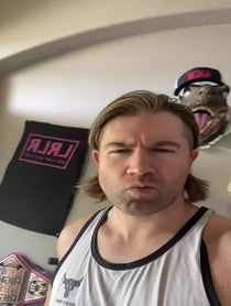 Poster for Birthday video from Tyler Breeze