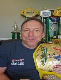 Poster for Birthday video from Joey Chestnut