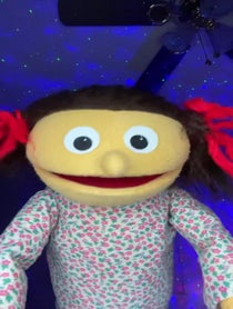 Poster for Birthday video from Puppet Party
