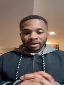 Poster for Pep Talk video from Akeem Haynes