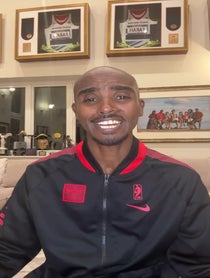 Poster for Pep Talk video from Sir Mo Farah