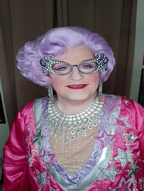 Poster for Mother's Day video from The Dame Edna Everage Impersonator