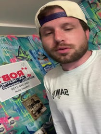 Poster for Birthday video from Hold The Mayo