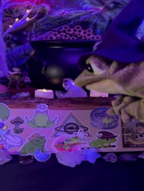 Poster for Birthday video from Wizard Frog