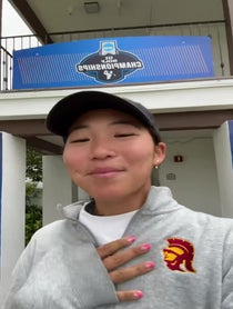 Poster for Pep Talk video from Christine Wang