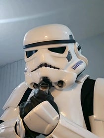 Poster for Birthday video from Stormtrooper Simon