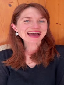 Poster for Birthday video from Bonnie Wright