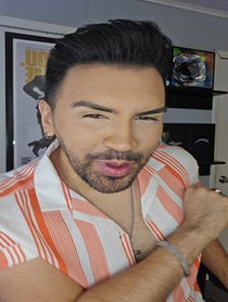 Poster for Birthday video from Chris Sapphire