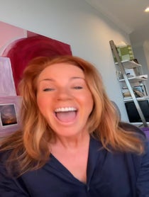 Poster for Birthday video from Elisa Donovan