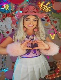 Poster for Birthday video from Kelsey Rae Artist NPC