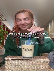 Poster for Birthday video from Takara - Barista Bae