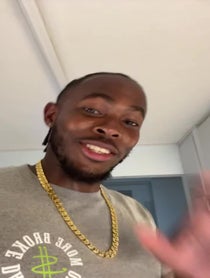 Poster for Birthday video from Jofra Archer