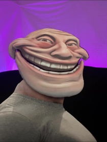 Poster for Birthday video from Troll Face