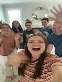 Poster for Birthday video from AllAroundAudrey