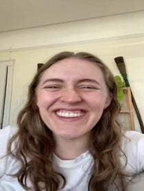 Poster for Birthday video from Frannie Marin