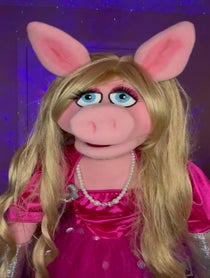 Poster for Birthday video from Miss Piggy Impressionist