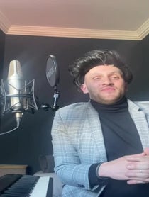 Poster for Birthday video from Mark