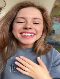 Poster for Birthday video from Allie Trimm