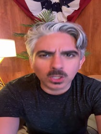 Poster for Birthday video from Justin Robert Young