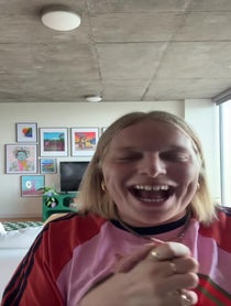 Poster for Birthday video from Gwyneth McMullen