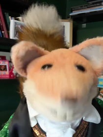 Poster for Father's Day video from Basil Brush