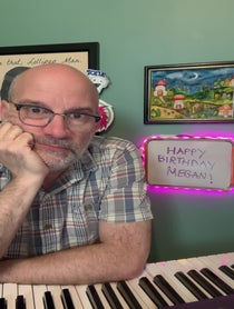 Poster for Birthday video from Bill Larkin
