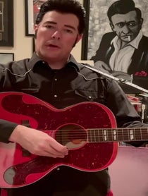 Poster for Father's Day video from Ultimate Johnny Cash
