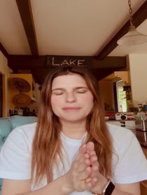 Poster for Pep Talk video from Lake Bell