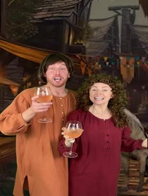 Poster for Birthday video from Cosmic Force Comedy