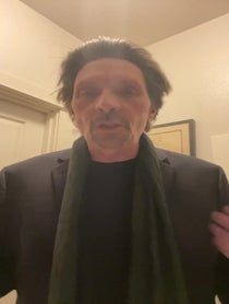 Poster for Birthday video from Christopher Walken Impersonator