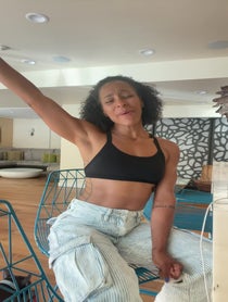 Poster for Birthday video from Amina Buddafly