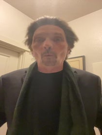 Poster for Birthday video from Christopher Walken Impersonator