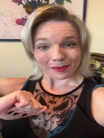 Poster for Birthday video from Lindsay Jones