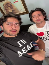 Poster for Birthday video from Jamshid & Mahmood
