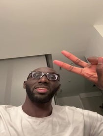Poster for Birthday video from Tacko Fall