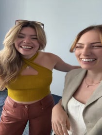 Poster for Birthday video from Kelsey & Becky (The Sorry Girls)