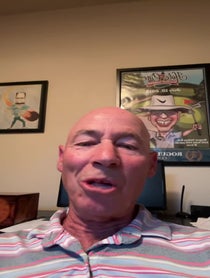 Poster for Birthday video from Marshall Holman